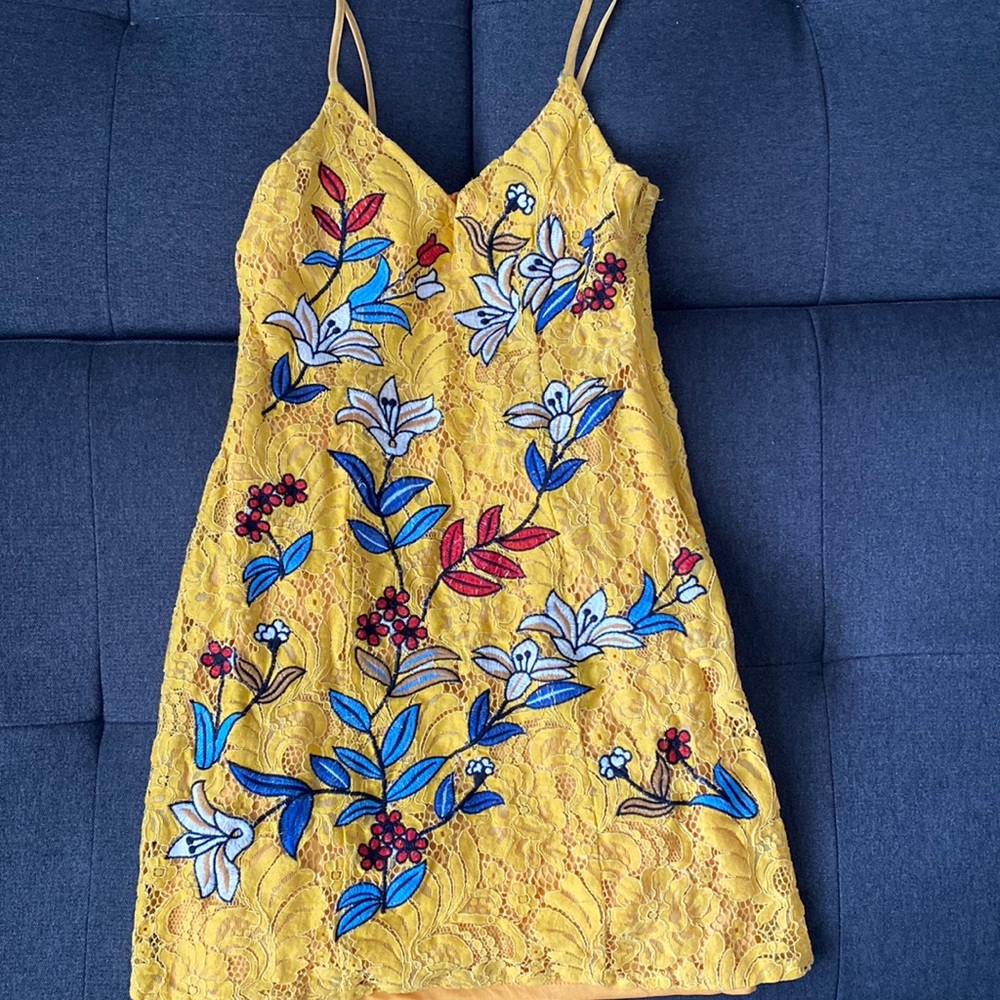 Embroidered dress